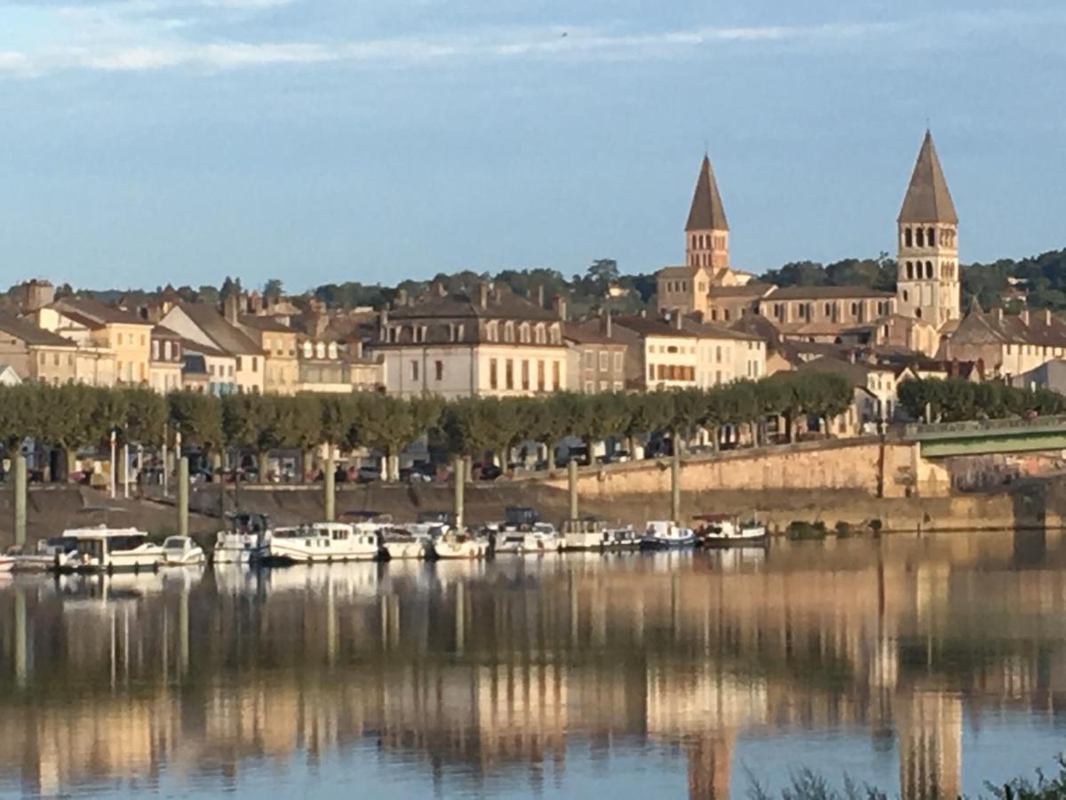 Готель Domaine Des Jardins De La Saone Турню Екстер'єр фото